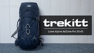 Inside Look Lowe Alpine AirZone Pro 3545 [upl. by Milson]