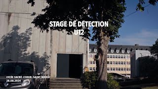 Stage de détection U12  août 2024 [upl. by Wilkison]