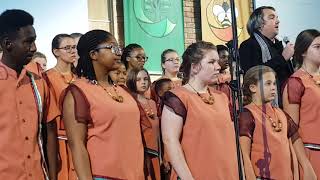 Bloemfontein Childrens Choir amp Du Preez Stoltz PANIS ANGELICUS [upl. by Tera]