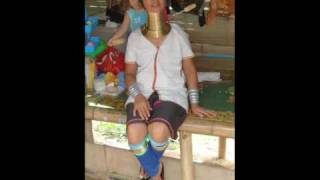 Padaung longneckwomen Northern Thailand [upl. by Derriey383]