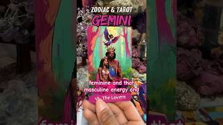 Zodiac amp Tarot Gemini The Lovers ♊️ Divine Melanin Tarot Deck tarot gemini [upl. by Bertine]