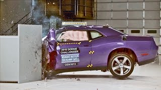 Dodge Challenger 2016 Crash Tests YOUCAR [upl. by Esiuole670]