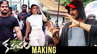 Kavacham Movie MAKING  Bellamkonda Sreenivas  Kajal Aggarwal  Mehreen  Thaman S [upl. by Ariuqahs]