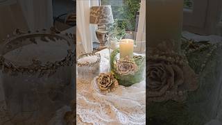 2 Weihnachtsdeko Ideen im Glas dekoriert 🌲💫🕯🌟 Weihnachtsdekoration  Adventsdeko [upl. by Ameen]