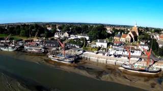 Maldon Marina amp Promenade early summer morning at low tide [upl. by Gardas]