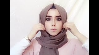 SIMPLE TURKISH HIJAB TUTORIAL 🌟 hijab حجاب hijabstyles [upl. by Eima143]