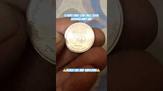 5 Rupee rare coin ONGC 2006 kolkata mint in unc conditionFSS COIN👍👍 [upl. by Etteloiv]