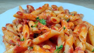 RICETTA FACILE e PICCANTE PASTA ALL ARRABBIATA in 5 Minutiquot [upl. by Ethbinium]