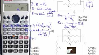 Como reducir resistencias en serie y en paralelo a una sola [upl. by Alie]