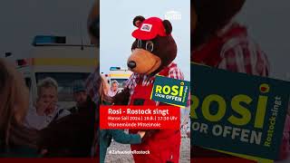 Rosi Rostock singt auf der Hanse Sail 2024 shorts [upl. by Nyrhtac734]