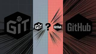 Git vs GitHub  What’s the Difference shorts github [upl. by Jaunita]