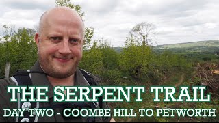 Day Two  The Serpent Trail  65 mile long distance trail  Coombe Hill to Petworth [upl. by Yemar781]