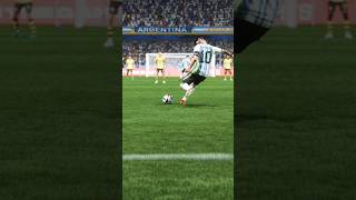 🇦🇷Messi⚽ shorts FC24 football skill soccer games gaming Messi Argentina [upl. by Eliezer]