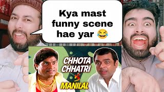 johnny Lever And Paresh Rawal Best Comedy Scenes 😂  Chota Chatri [upl. by Smart]