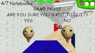 Baldi Likes Door  Baldi’s Basics Mod Gameplay [upl. by Stearn]