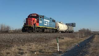 Railfanning Neenah WI March 24 2023 [upl. by Aamsa]