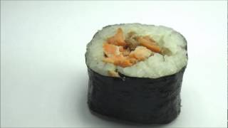 Sushi Online  Sushi Hossomaki salmão grelhado [upl. by Paza]