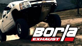 BORLA Exhaust for Silverado amp Sierra Exhaust System Sound Comparison [upl. by Eniamrehc318]