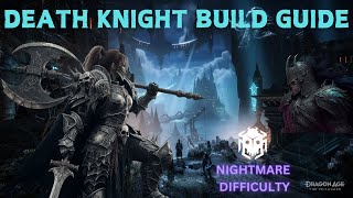 Dragon Age the Veilguard  Warrior Death Knight Build Guide  Nightmare Difficulty [upl. by Adiazteb258]