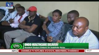 Ondo Medical Doctors Embark On Indefinite Strike [upl. by Ella34]