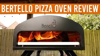 Bertello Pizza Oven Review  Pizza Cook using Gas amp Wood Fire [upl. by Mort]