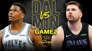 Minnesota Timberwolves vs Dallas Mavericks Game 2 Full Highlights  2024 WCF  FreeDawkins [upl. by Mccormick]