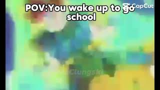 POVyou wake up at 5am to go school goko [upl. by Quennie]