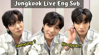 Eng Sub Jungkook Live Eng Sub  Jungkook New Live  Jungkook Vlive Eng Sub [upl. by Annunciata839]