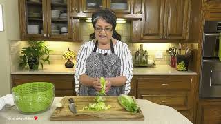 How to Cut Romaine Lettuce Beautifully Every Time  Quick and easy ❤️ [upl. by Kisung]