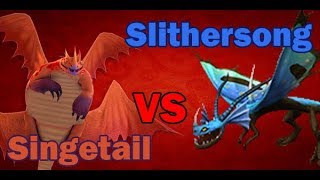 Singetail vs Slithersong  SPORE [upl. by Doscher]