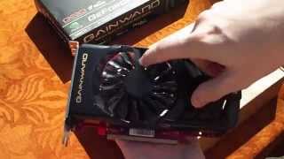 Gainward Gtx 560 Golden Sample unboxing [upl. by Assiran]