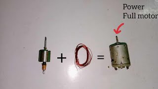 how to do armature winding of dc motor [upl. by Thinia883]