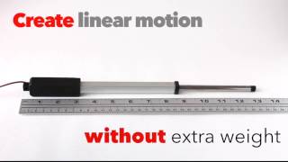 Morai Motion Inline Nexus Micro Linear Actuator 6 Inch Stroke [upl. by Tamarra628]