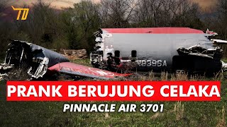 Prank Pilot Bikin Lelucon Di Ketinggian 41000 Kaki Dan Mereka Tidak Selamat  Pinnacle Air 3701 [upl. by Naeruat]