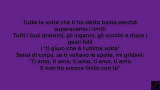 CRUDELIA  I Nervi Marracash Lyrics [upl. by Llehsem]