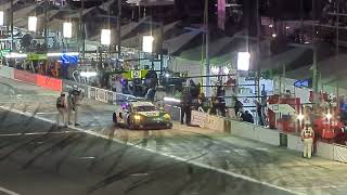 2024 Daytona 24 hour IMSA Sports Car Race Pit Lane [upl. by Alim344]