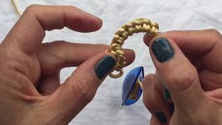 Tatting for Beginners  The Chain [upl. by Llednil]