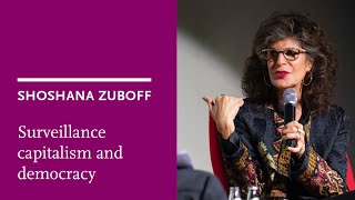 Shoshana Zuboff Surveillance capitalism and democracy [upl. by Sivaj680]