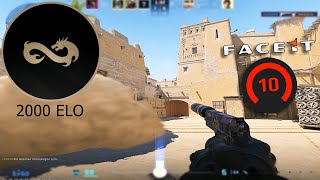 CS2 Faceit 2000 Eloda 10 Levele Çıkaran Galibiyet  EF GOLD HUB  DeMirage  Faceit Gameplay [upl. by Arag]