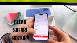 How To Delete Safari History On iPhone 16  iPhone 16 Plus [upl. by Noled]