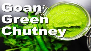 GOAN GREEN CHUTNEY  GOAN RECIPES [upl. by Aloel]