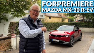 Forpremiere Mazda MX30 REV [upl. by Leff]