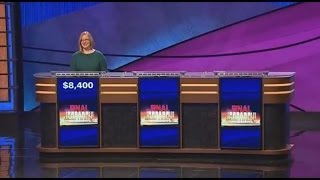 Jeopardy Contestant Left Playing Solo in Bizarre Moment [upl. by Dunstan]