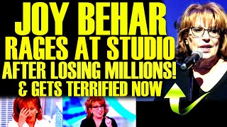 JOY BEHAR OFFICIALLY LOST MILLIONS OF DOLLARS AS STUDIO GIVES HER MAJOR BACKLASH amp GETS TERRIFIED [upl. by Anailil]