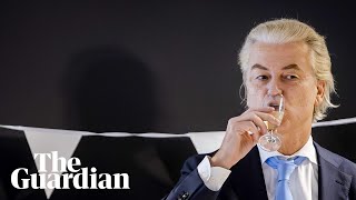 Geert Wilders who is the antiIslam politician leading the largest Dutch party [upl. by Yornoc]