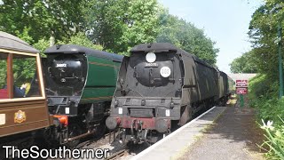 Swanage Railway  quotStrictly DDayquot Gala preview day 06062024 [upl. by Lesoj739]