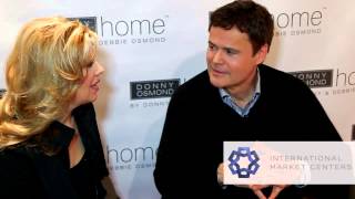 Gifts And Decorative Accessories Talks Will Donny and Debbie Osmond At Las Vegas Market [upl. by Lonny]