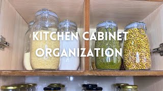 No pantry kitchen organization videocleaning my messy kitchen cabinets [upl. by Aisyle]