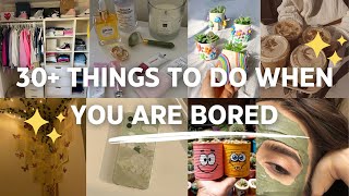 Things to Do when you are Bored✨ 30 Things to do when you are bored at home🎨✨ [upl. by Kassaraba]