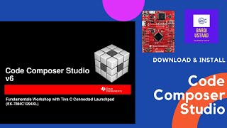 How to Download amp Install Code Composer Studio CCS Blink Led TM4C123GH6PM [upl. by Kostival]